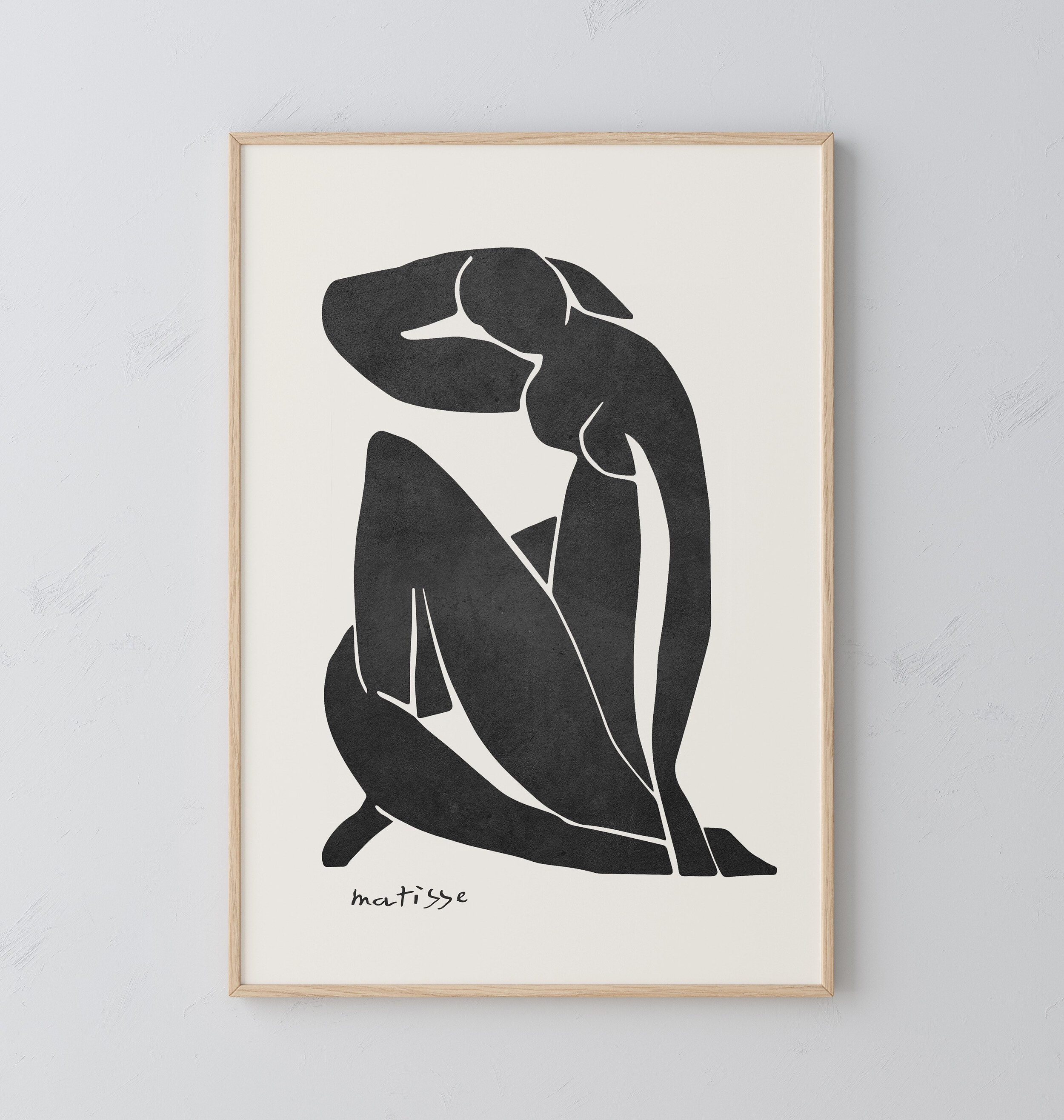 Female Textured Cut Out by Henri Matisse