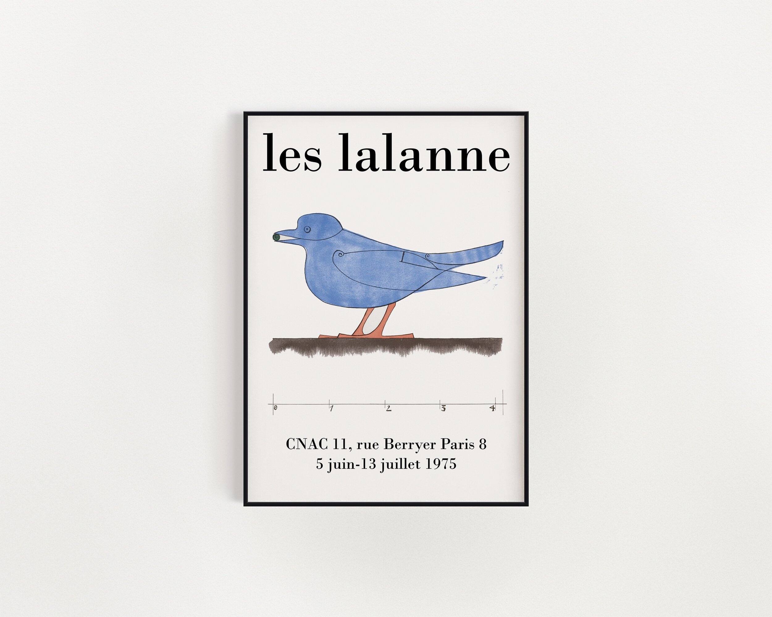 Les Lalanne 1975 Exhibition Poster