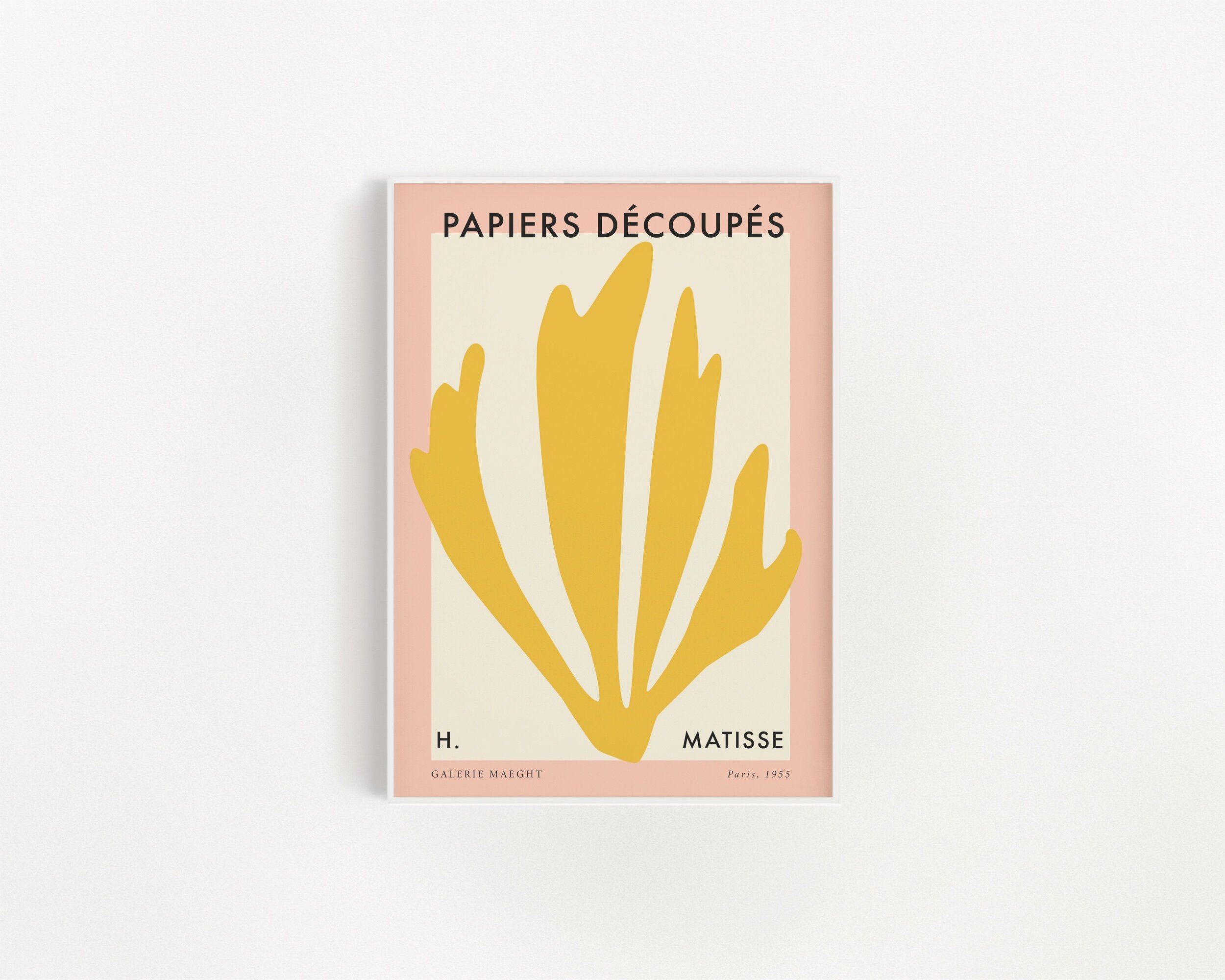 Papiers Decoupes, Pink & Yellow