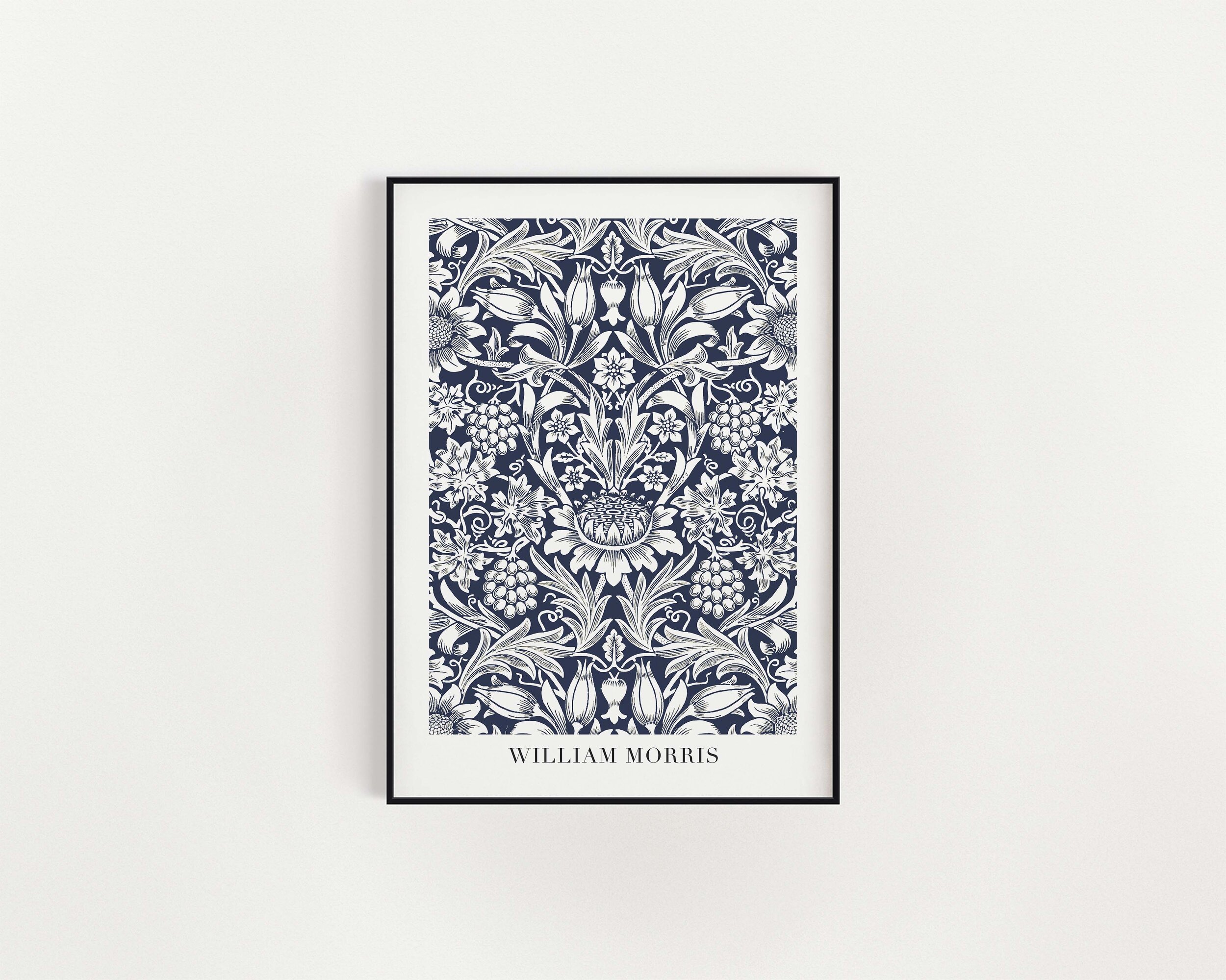 Textiles Exhibition Poster, William Morris (Copy) (Copy) (Copy)