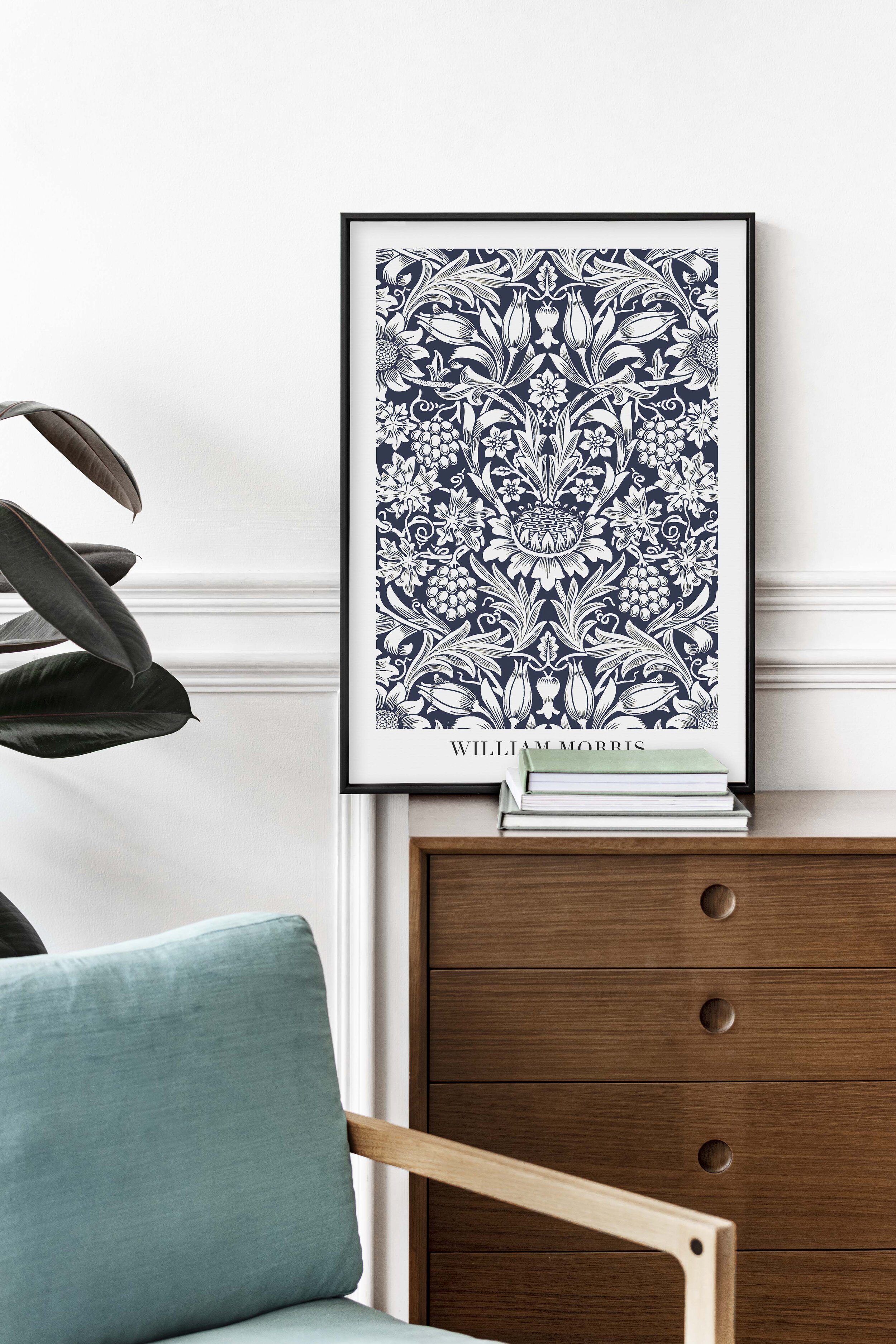 Textiles Exhibition Poster, William Morris (Copy) (Copy) (Copy)