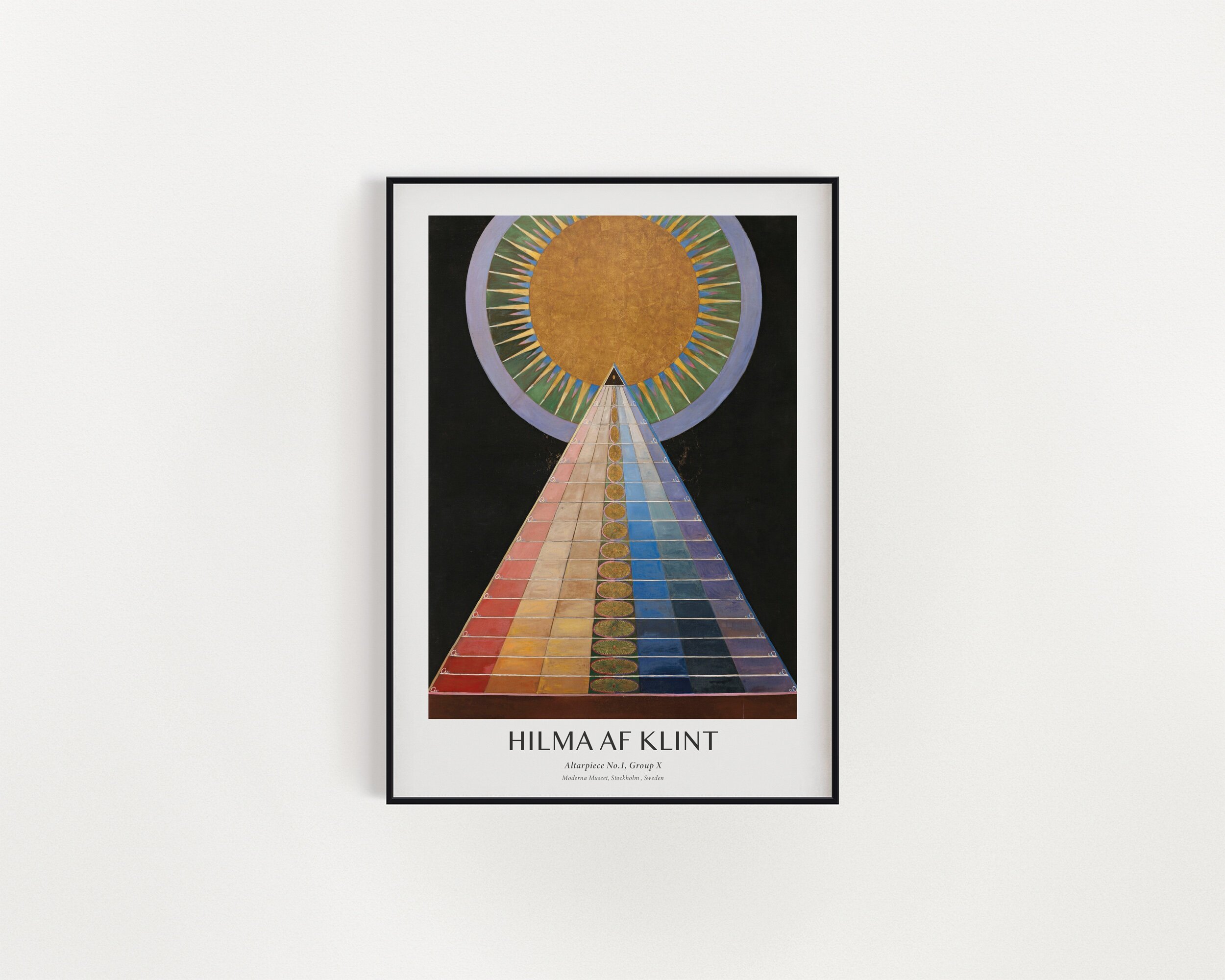 Altarpiece No.1 Exhibition Poster, Hilma Af Klint