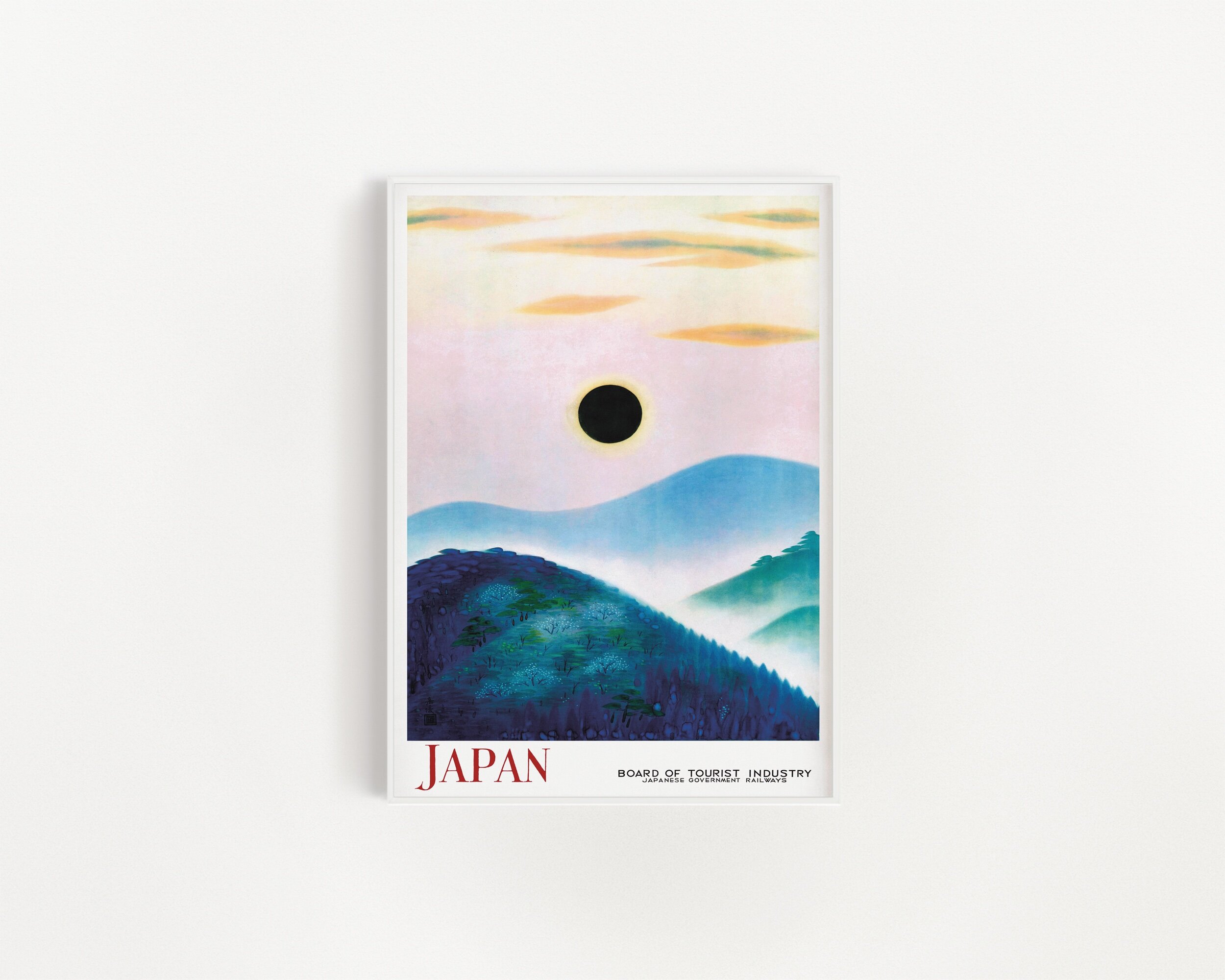 Japan Travel Poster, The Archives